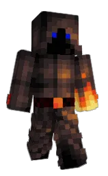 cocoa brown and cod gray Minecraft skin — Classic model