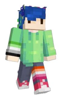 Front of Koradoma's skin