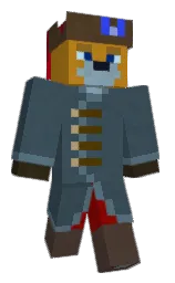 tana and oxford blue Minecraft skin — Classic model — first worn by Kian_Zoonce