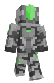 Front of SparrowTheSilver's skin
