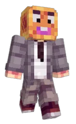 01920's Minecraft skin wearing the 15th Anniversary cape