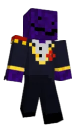 v0365's Minecraft skin wearing the Hero cape
