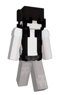 Front of affectd's skin