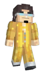 Gruntkowski's Minecraft skin wearing the Migrator cape