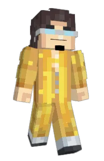 Front of Gruntkowski's skin
