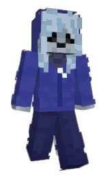 chambray and port gore Minecraft skin — Slim model