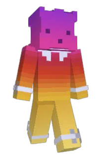 Front of seilar's skin