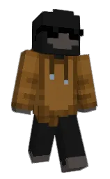 Joooooee's Minecraft skin wearing the Twisted cape
