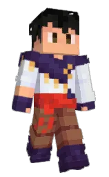Slim Minecraft skin