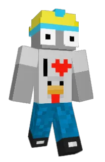 Front of Minecraft skin
