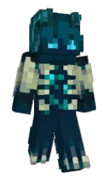 ethanfierce's Minecraft skin wearing the Twisted cape