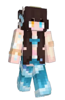 Front of RealisticBlue's skin