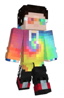 Front of Dirtygoster's skin