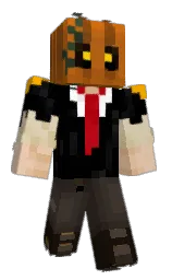 black and eternity Minecraft skin — Classic model — first worn by Droobzy