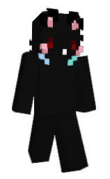InfinityVinny's Minecraft skin wearing the Aurora cape