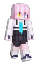 selago and cherub Minecraft skin — Slim model — first worn by er__yue