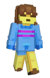 Front of Enderfrisk20's skin