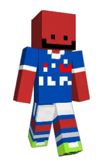 Front of Aleje's skin