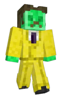 Front of Gerlem's skin