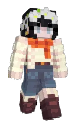 dipxi's Minecraft skin wearing the Aurora cape