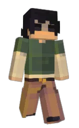 Slim Minecraft skin