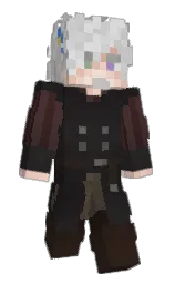 mine shaft and silver Minecraft skin — Slim model — first worn by shansonboy