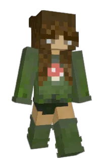 Front of MiniSaam's skin