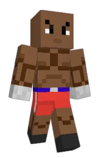 Front of Minecraft skin