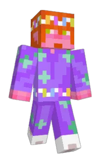 Front of OrangeShuffle's skin