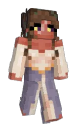 Slim Minecraft skin