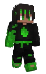 Evomancer's Minecraft skin wearing the Zombie Horse cape