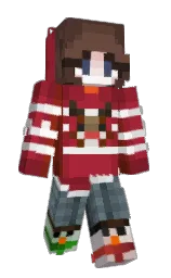 old brick and mexican red Minecraft skin — Slim model — first worn by Vierkuhd