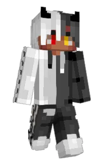 Front of 3TT3's skin