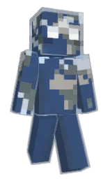 midnight and solitude Minecraft skin — Slim model — first worn by TheLunarWinter