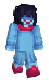 jjestin's Minecraft skin wearing the Aurora cape