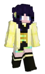 Zovreign's Minecraft skin wearing the Migrator cape