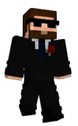 cod gray and black Minecraft skin — Classic model — first worn by Eddri