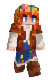 Front of RedRedhead's skin