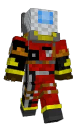 OverCrisp's Minecraft skin wearing the Migrator cape