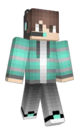 BlankCyrus's Minecraft skin wearing the Migrator cape