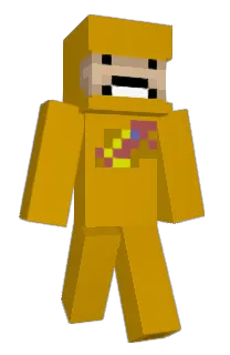 Front of orangespaceman's skin