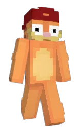 tan hide and falu red Minecraft skin — Slim model