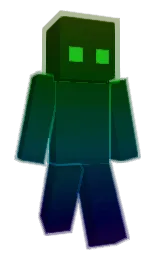 black and gallery Minecraft skin — Classic model