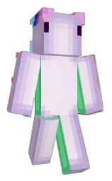 Noodle360's Minecraft skin wearing the Migrator cape