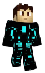 DrFloflo's Minecraft skin wearing the Migrator cape