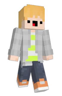 Front of Gazzoop's skin