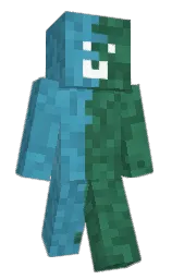 CarricIfel's Minecraft skin wearing the Twisted cape