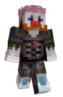 Front of Bubsly's skin