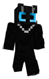 cod gray and black Minecraft skin — Classic model — first worn by Bero_02