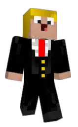 black and mine shaft Minecraft skin — Classic model — first worn by Alfisti245
